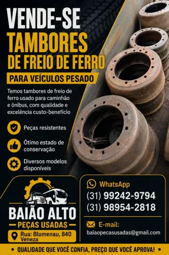 Tambores de freio "diversos"
