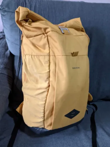 Mochila trilha quechua 500 23L trekking montanha viagem acampamento camping escalada