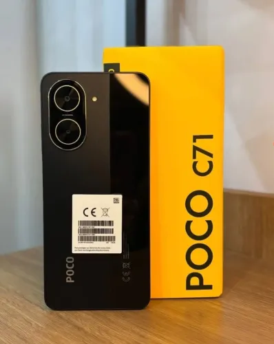 Xiaomi POCO C71 64GB 3GB GLOBAL Lacrado - Cor Preto