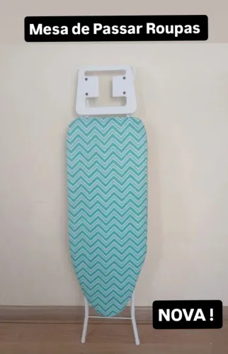 Mesa (tábua) de Passar NOVA - marca Mor - 5 níveis de altura (até 83 cm) Porta ferro - aço