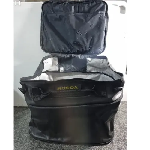 Bolsa mala Honda para motos expansiva com velcro