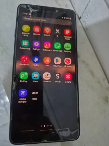 Celular Samsung Galaxy A9 2018 - Retirada de peças