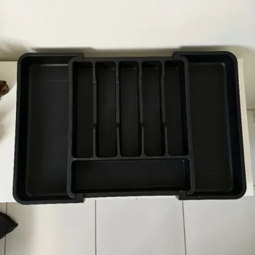 Organizador Gaveta Porta Talheres Ajustável Retrátil para Gaveta Nunca Usado