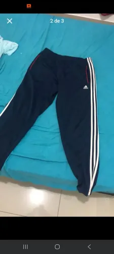 vendo conjunto casaco e calca adidas usado