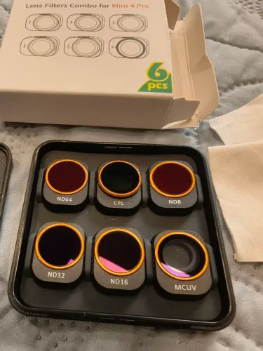 6 Filtros para Dji Mini 4 Pro - Sunnylife - + Brindes
