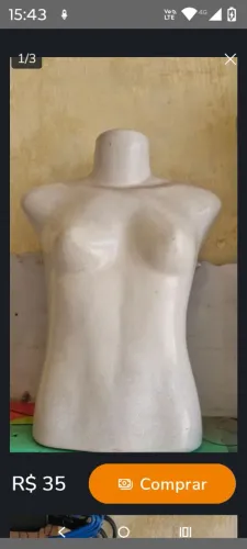 Manequim busto