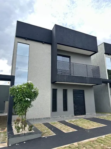 Sobrado de luxo 3 quartos com suítes 