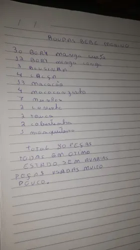 Roupas Bebe menino