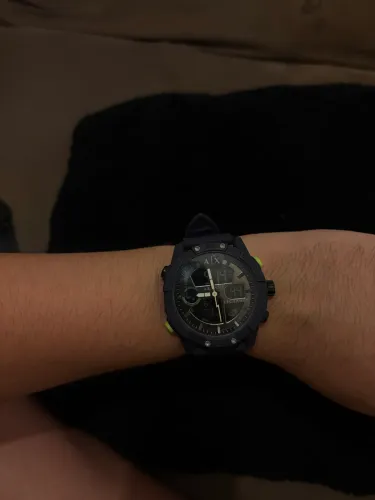 Relógio Armani Exchange Azul Marinho