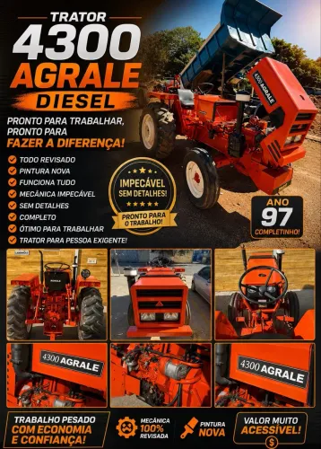 Trator Agrale 4300 Diesel