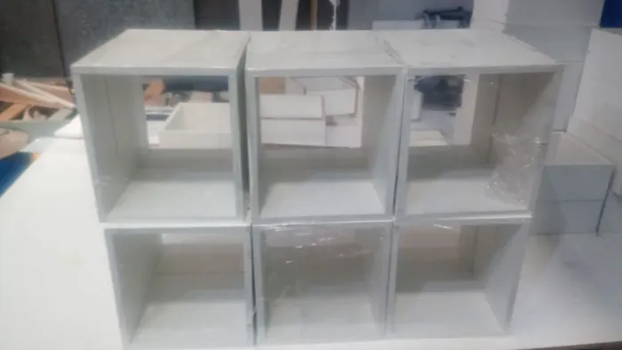 Nicho de MDF branco 