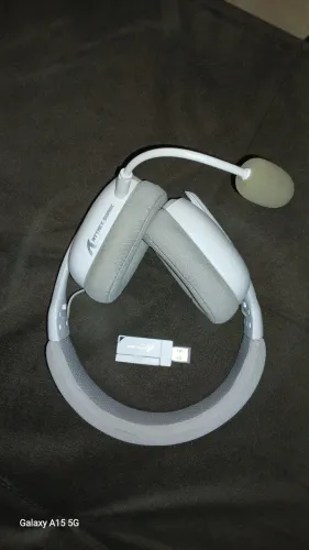Headset Attack Shark L80 PRO Sem Fio Tri-Mode com Microfone Destacável