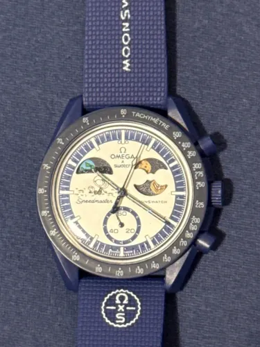 omega x swatch snoopy