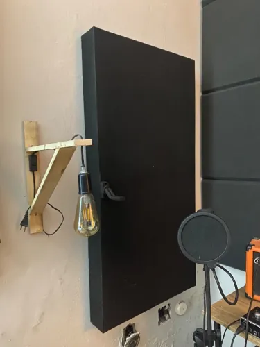 4 Placas acústicas de estúdio 1.2m x 60
