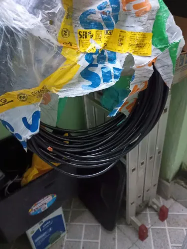 Vende-se 37 metros de fio de 10mm 