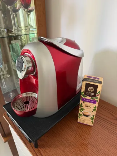 Cafeteira elétrica 3 corações com cápsulas