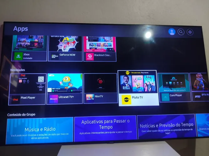 Tv smartv 65 polegadas Tizen vendo ou troco por no mínimo 43 polegadas LG ou Samsung+ volt