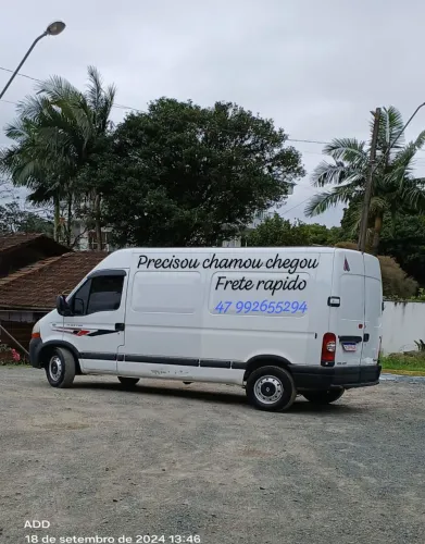 Frete joinville e região 150