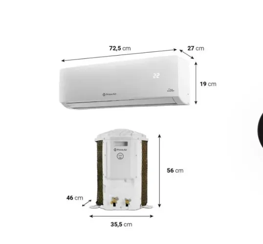 Ar-condicionado split 9000 BTU