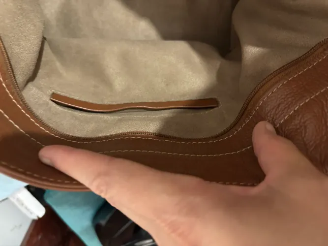 Bolsa feminina de couro legítimo, Da Marca Lissa 230,00