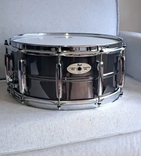 caixa pearl sensitone custom alloy brass elite 14x6.5
