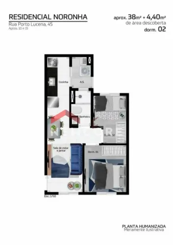 Apartamento em Rua Porto Lucena - Vila Dalila - São Paulo/SP