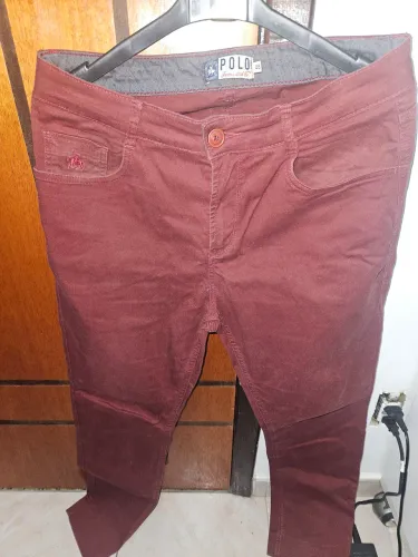 Calça Polo Vermelha 