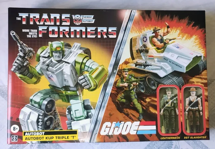 Transformers/GI Joe - Autobot Kup Triple "T", Leatherneck e Sgt Slaughter - 2024 - Lacrado