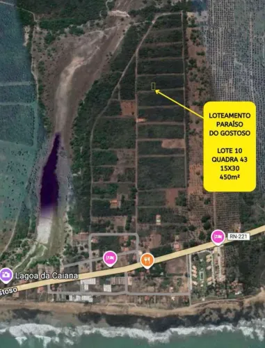 Lote em São Miguel do Gostoso