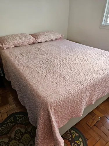 Cama Baú com colchão - tamanho Casal padrão.