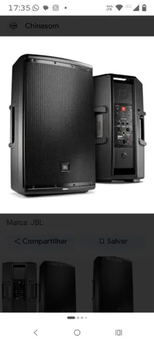 Caixa de Som JBL EON 615 semi nova