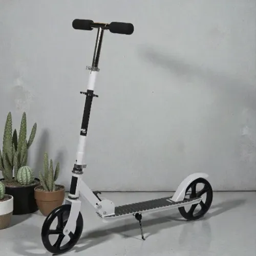 Patinete Infantil Juvenil 2 Rodas Dobrável De Ferro e Alumínio