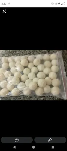Salgados congelados