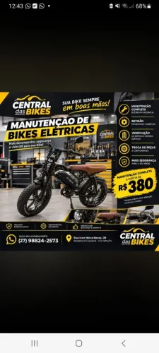 Promoção revisão geral bike elétrica 