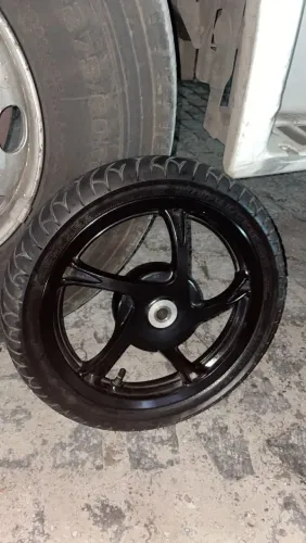 Pintura solda em geral em rodas