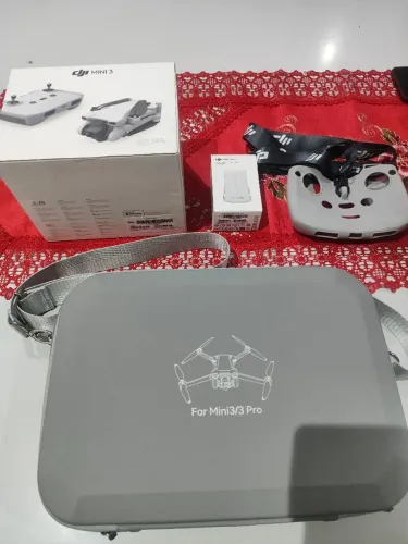 Drone Dji mini 3 20 dias de uso completo 
