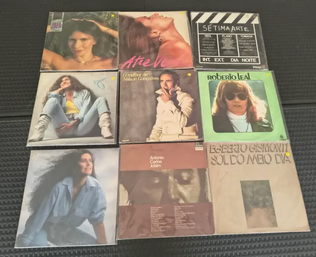 Discos de vinil LP desapego, lote MPB 5