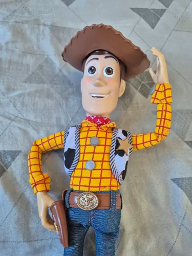 Boneco Woody Original Disney Store Toy Story