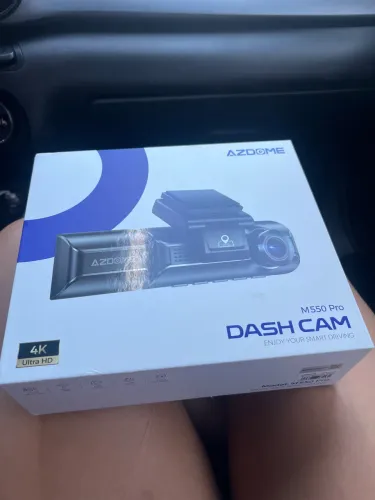 Câmera Veicular AZDOME M550 Pro 4K 3 Canais GPS WiFi 64GB