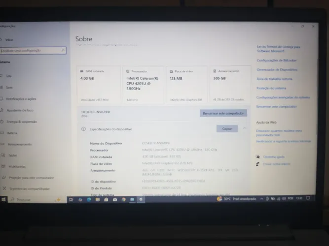 Notebook Lenovo ideapad S145