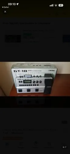 Pedaleira gt1 b Bass