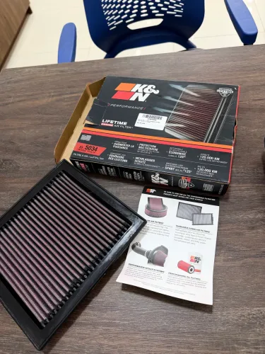 Filtro K&N - Jeep Compass, Jeep Renegade e Comander