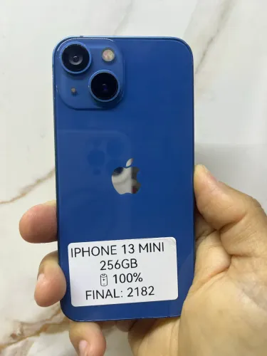 iPhone 13 mini 256gigas bateria 100% bateria nova 