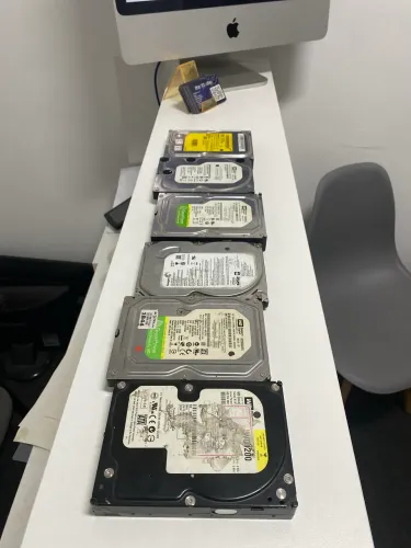 Hd com erro para retirar peças 6 unidades