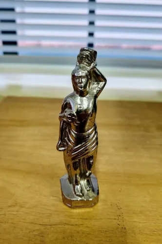 Escultura de Prata com Cobre