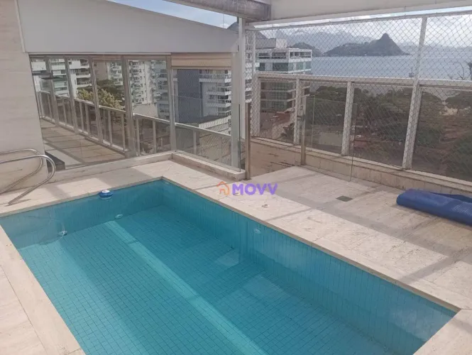 Cobertura com 4 dormitórios para alugar, 333 m² por R$ 21.338,00/mês - Charitas - Niterói/