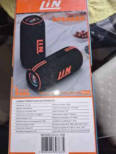 Caixa de som saindo speaker 80w