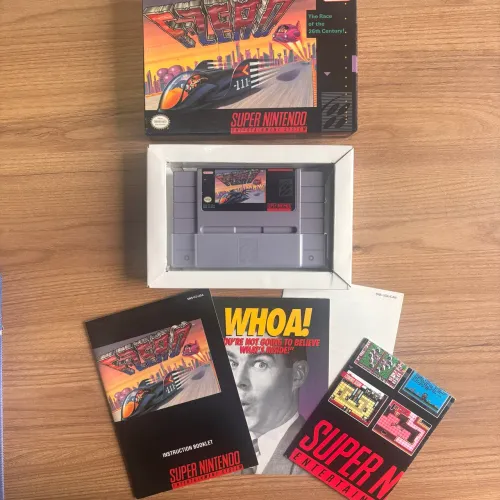 F-Zero - Super Nintendo - CIB