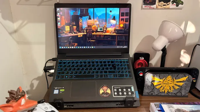 Notebook Gamer Ideapad L340 Lenovo i5, 8GB de Memória, GTX 1050, 256GB SSD na caixa