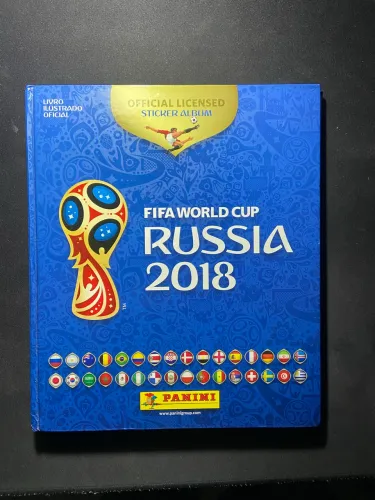 Álbum Copa do Mundo 2018 Rússia Completo + Capa Dura